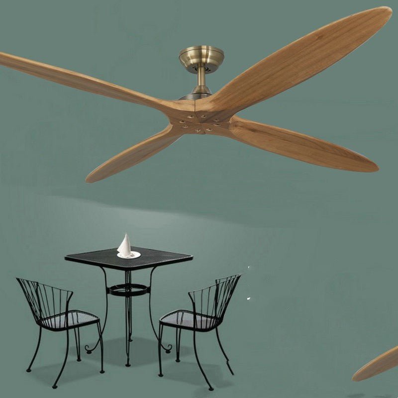 Living Room Solid Wood Fan - Zovoko