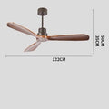 Modern Living Room Ceiling Fan Lamp - Zovoko