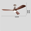 Modern Living Room Ceiling Fan Lamp - Zovoko