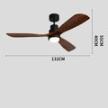 Modern Living Room Ceiling Fan Lamp - Zovoko