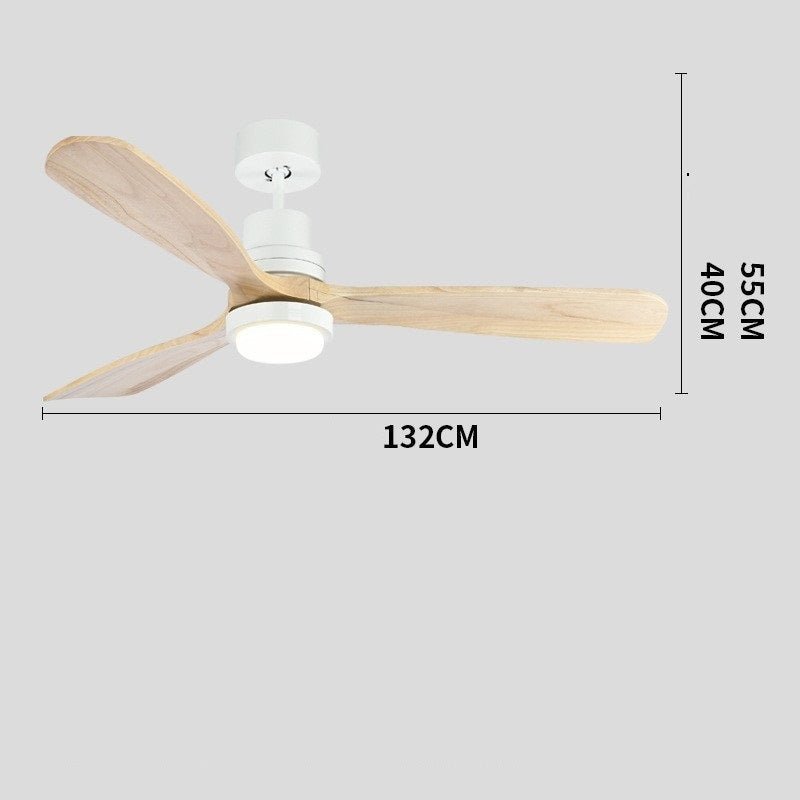 Modern Living Room Ceiling Fan Lamp - Zovoko