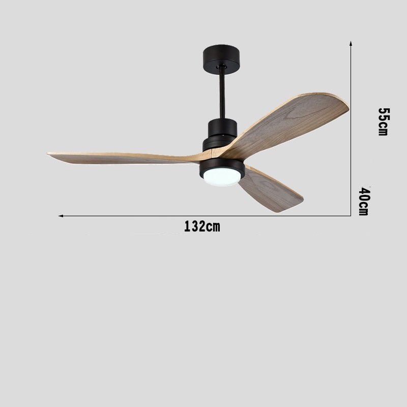 Modern Living Room Ceiling Fan Lamp - Zovoko