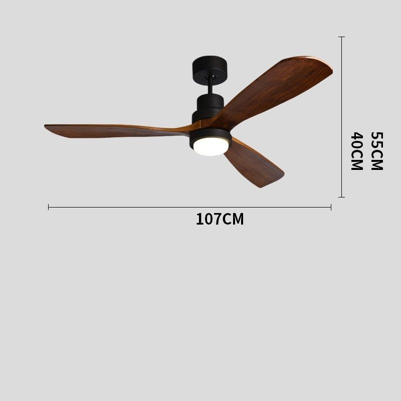 Modern Living Room Ceiling Fan Lamp - Zovoko