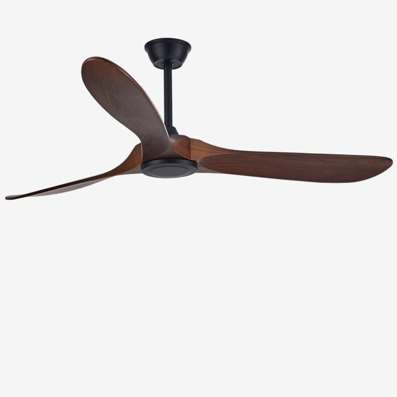 Premium Wood Leaf Fan With Light - Zovoko