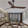 Premium Wood Leaf Fan With Light - Zovoko