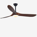 Premium Wood Leaf Fan With Light - Zovoko